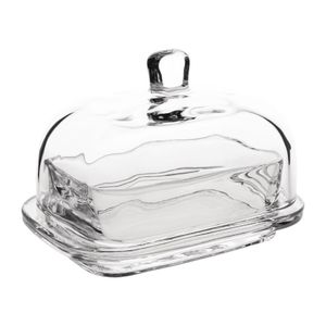 Olympia Butter Dish Glass 335ml - CS015  - 1
