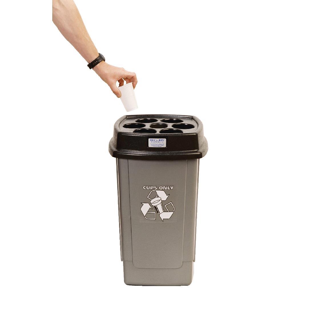 Beca Disposable Cup Recycling Bin - T414  - 1
