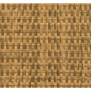 Werzalit Pre-drilled Square Table Top  Natural Rattan 800mm - GR562  - 1