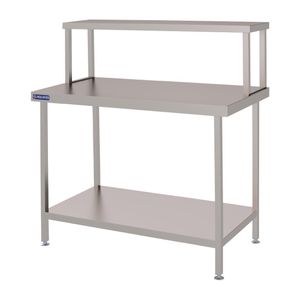 Holmes Stainless Steel Wall Prep Table Welded with Gantry 1800mm - FC447  - 1