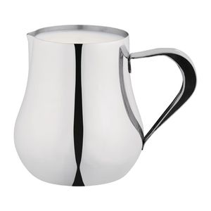 Olympia Arabian Milk Jug Stainless Steel 370ml - M986  - 3