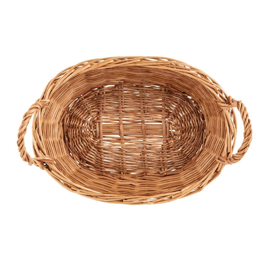 Willow Large Oval Table Basket - P763  - 3