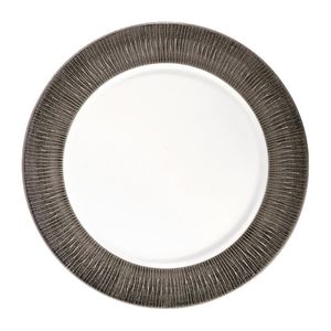 Churchill Bamboo Spinwash Footed Plates Dusk 234mm (Pack of 12) - FD811  - 1