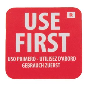Vogue Removable Use First Labels (Pack of 1000) - E149  - 1