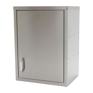 Parry Stainless Steel Hinged Wall Cupboard 600mm - GM769  - 1