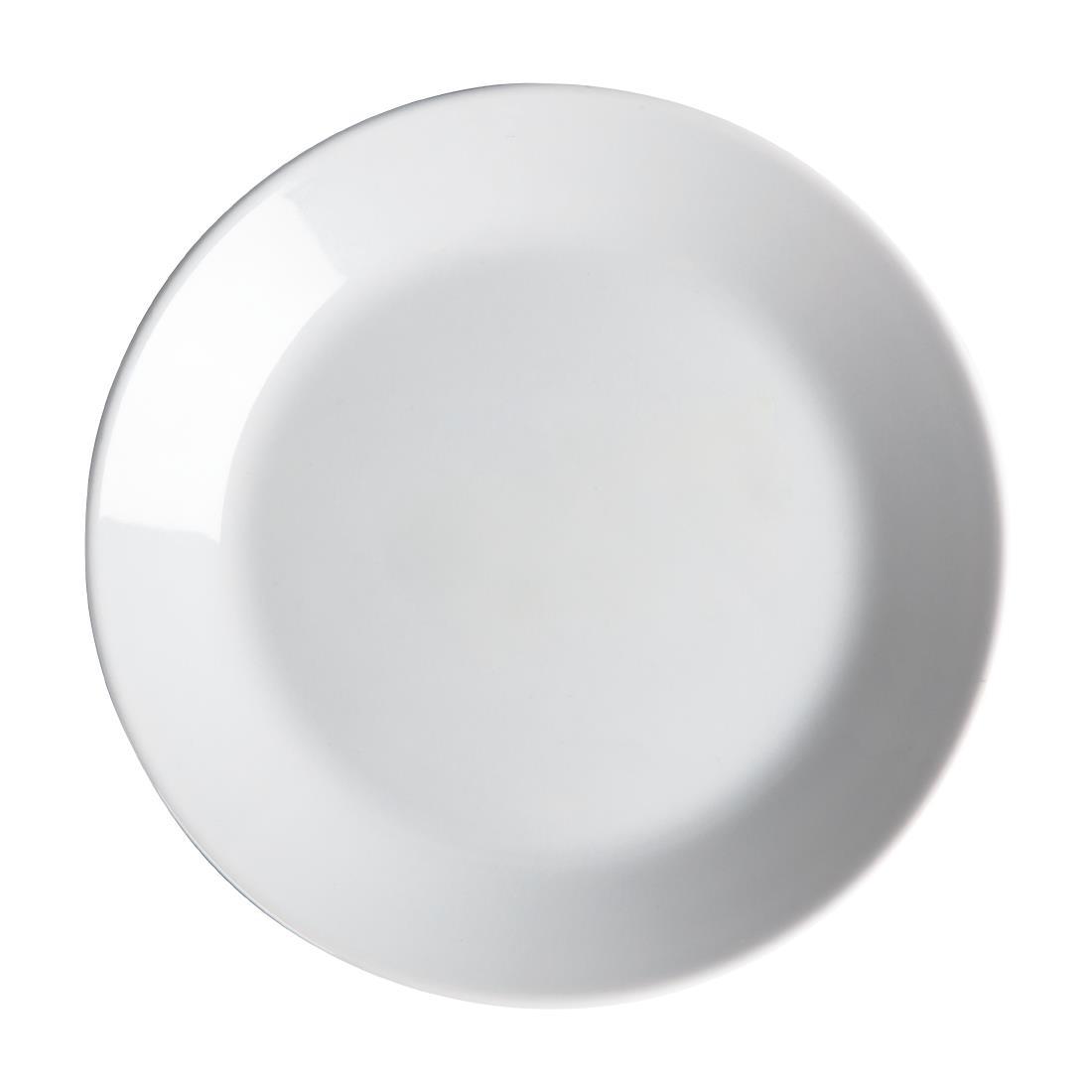 Royal Porcelain Classic White Coupe Plates 150mm (Pack of 12) - CG001  - 3