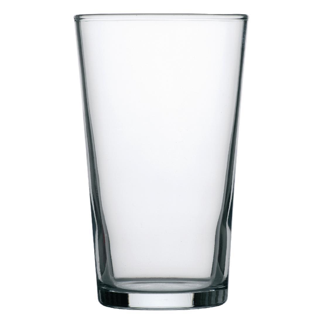 Arcoroc Beer Glasses 285ml CE Marked (Pack of 48) - Y706  - 1