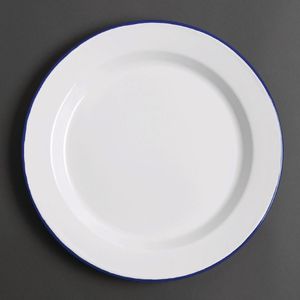 Olympia Enamel Dinner Plates 300mm (Pack of 6) - DC388  - 1