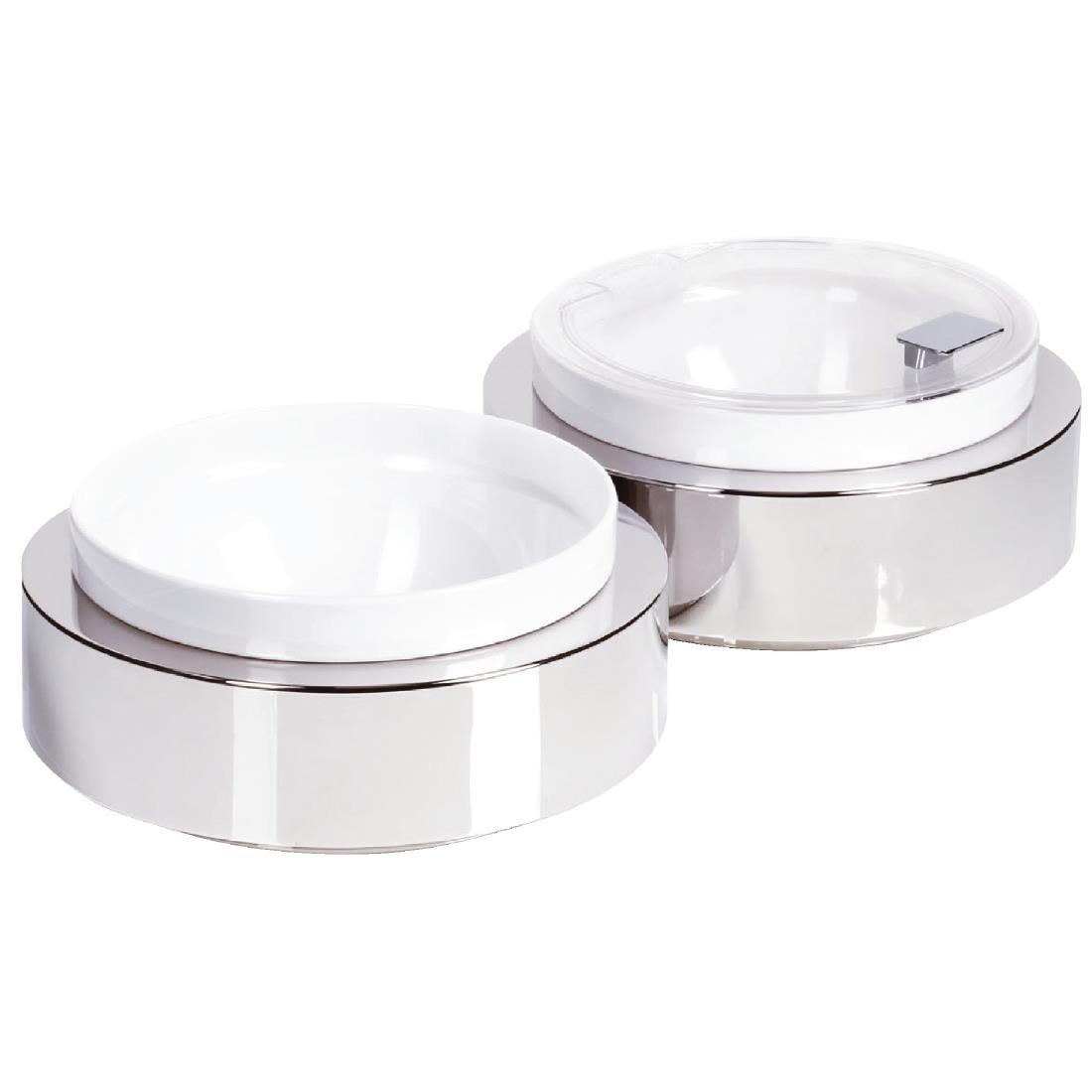 APS Frames Stainless Steel Large Round Buffet Bowl Box - GC925  - 1