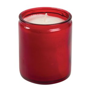 Starlight Jar Candle Red (Pack of 8) - GJ468  - 1