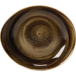 Steelite Craft Brown Freestyle Bowls 130mm (Pack of 12) - V098  - 1