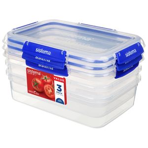 Sistema Klip It Containers 2Ltr (Pack of 3) - CH257  - 1