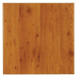 Werzalit Pre-drilled Square Table Top  Pine 700mm - CG713  - 1