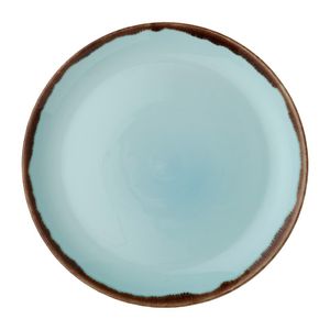 Dudson Harvest Coupe Plates Turquoise 288mm (Pack of 12) - FX164  - 1