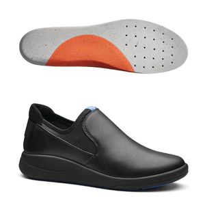 WearerTech Vitalise Slip On Shoe Black with Firm Insoles Size 42 - BB553-8  - 1