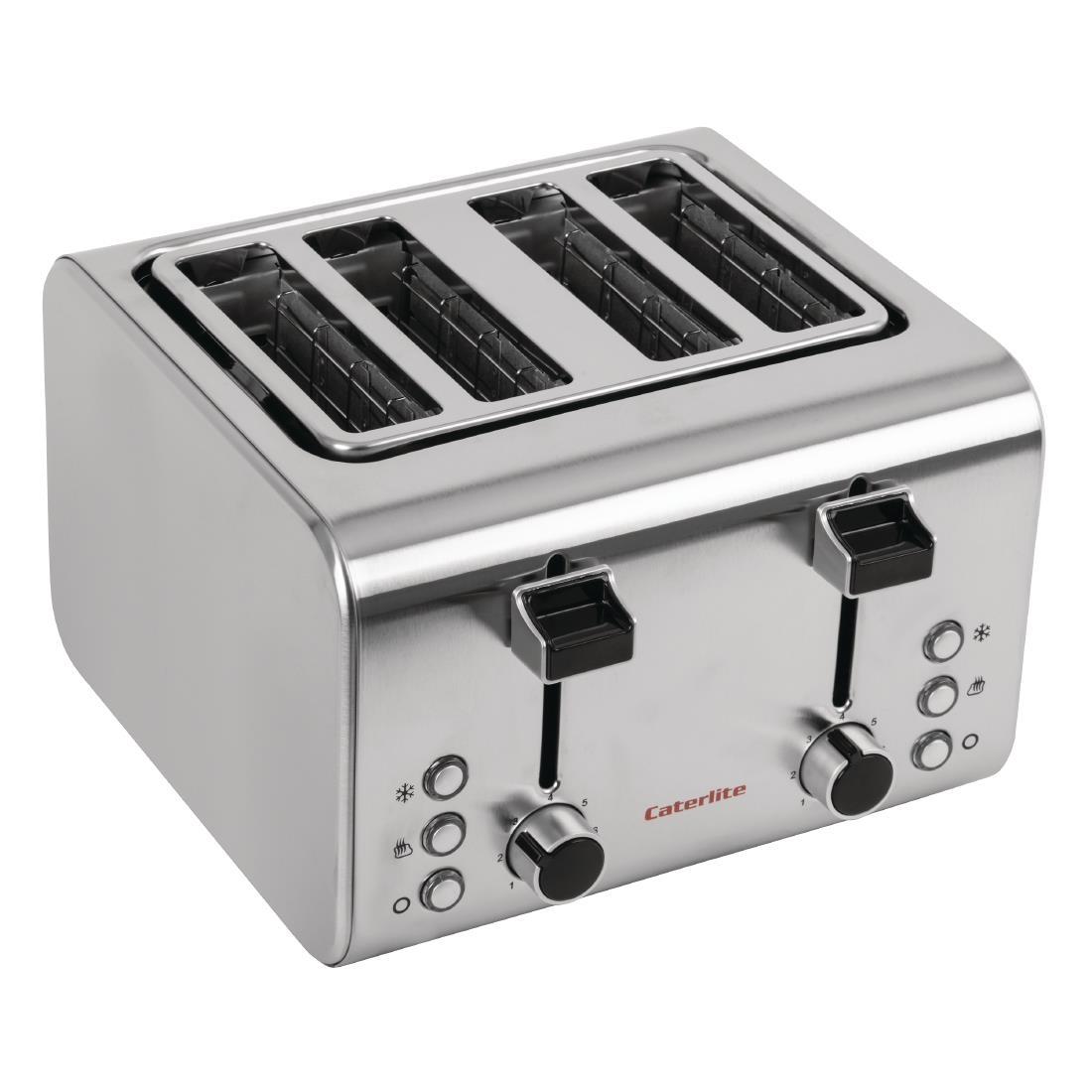 Caterlite 4 Slot Stainless Steel Toaster - CP929  - 2