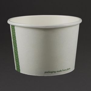 Vegware Compostable Hot Food Pots 455ml / 16oz (Pack of 500) - GF047  - 1