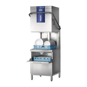 Hobart Profi Dual Level Pass Through Dishwasher TLWW-10A with Integral Softener and Installation - FE669  - 1