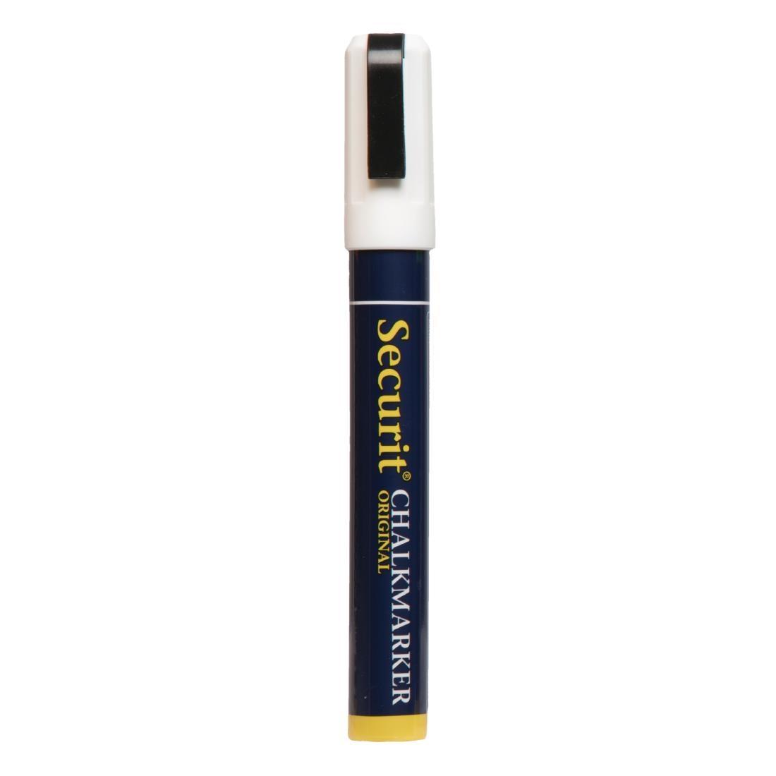 Securit 6mm Liquid Chalk Pen White - P520  - 2