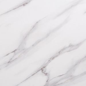 Bolero Pre-Drilled Square Table Top Marble Effect 700mm - DT446  - 1