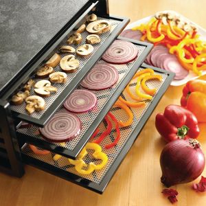Excalibur 5 Tray Black Dehydrator with Timer 4526TB - GL371  - 3