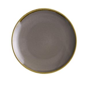 Olympia Kiln Smoke Round Coupe Plates 178mm (Pack of 6) - FA027  - 1