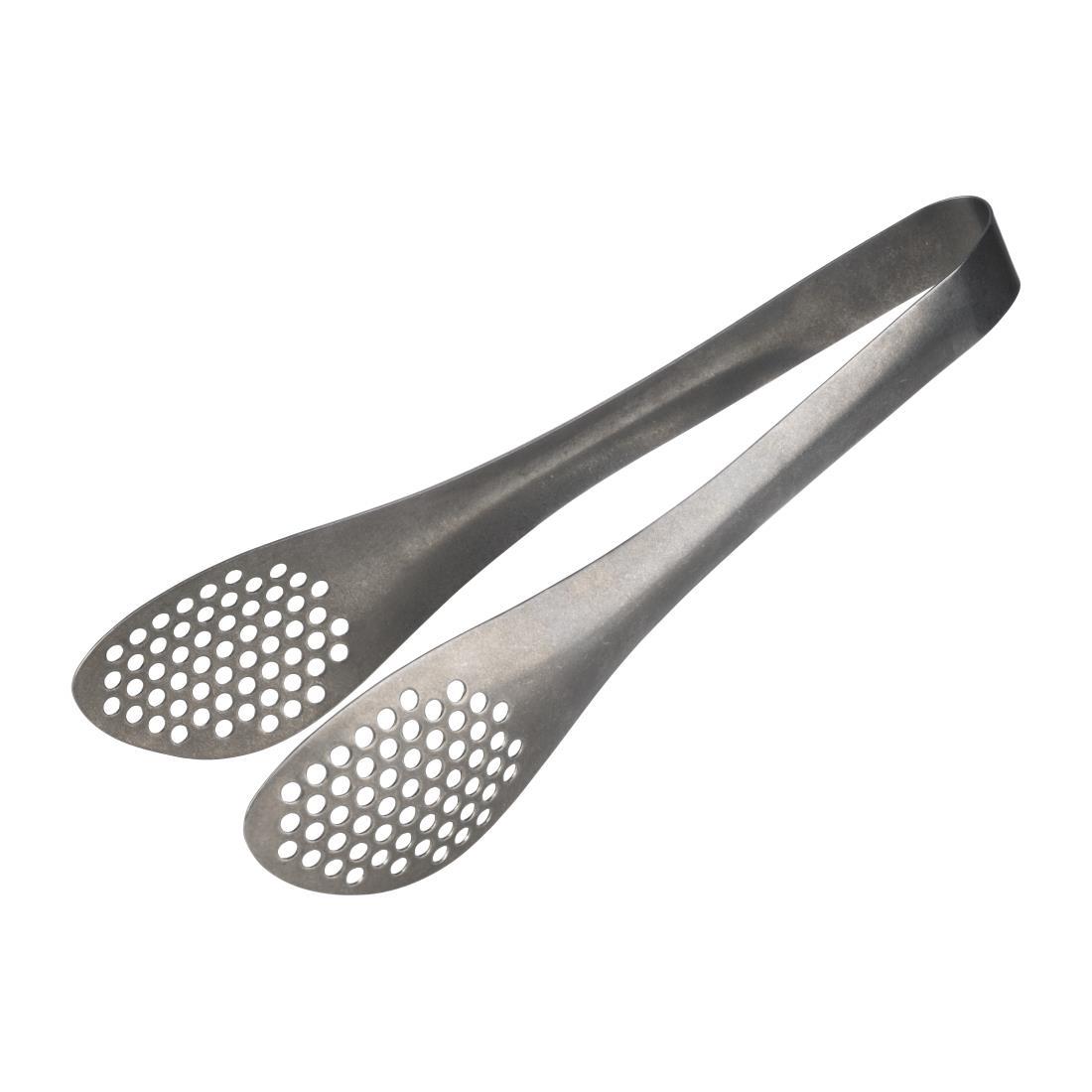 APS All Purpose Tongs Perforated 225mm - FT196  - 1