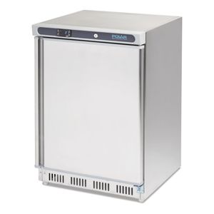Polar C-Series Stainless Steel Under Counter Freezer 140Ltr - CD081  - 1