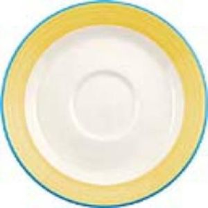 Steelite Rio Yellow Saucers 150mm (Pack of 36) - V2974  - 1
