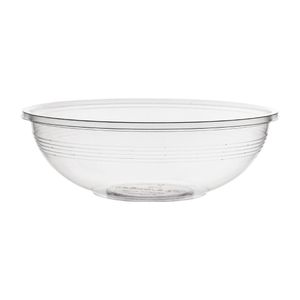 Vegware 185-Series Compostable Bon Appetit Wide PLA Salad Bowls 24oz (Pack of 300) - FS180  - 1