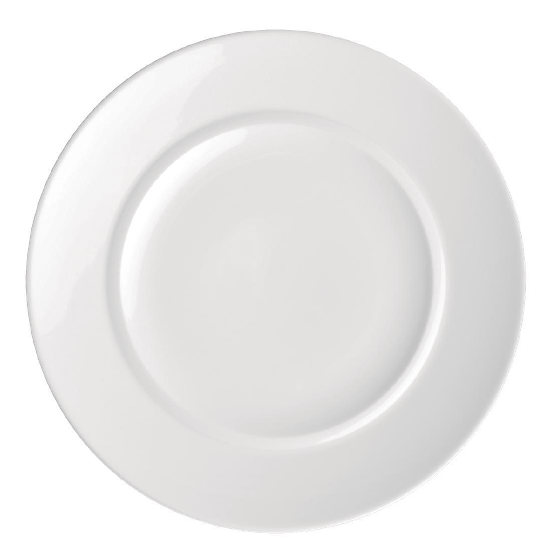 Royal Porcelain Classic White Flat Plate 280mm (Pack of 12) - GT935  - 2