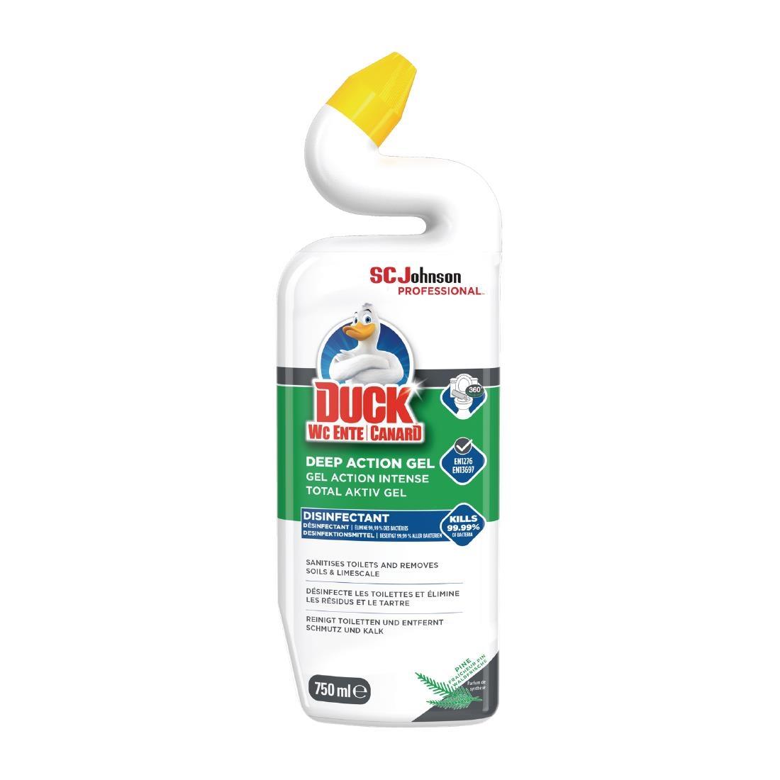 Duck Deep Action Gel Pine Toilet Cleaner Ready To Use 750ml - GH496  - 1