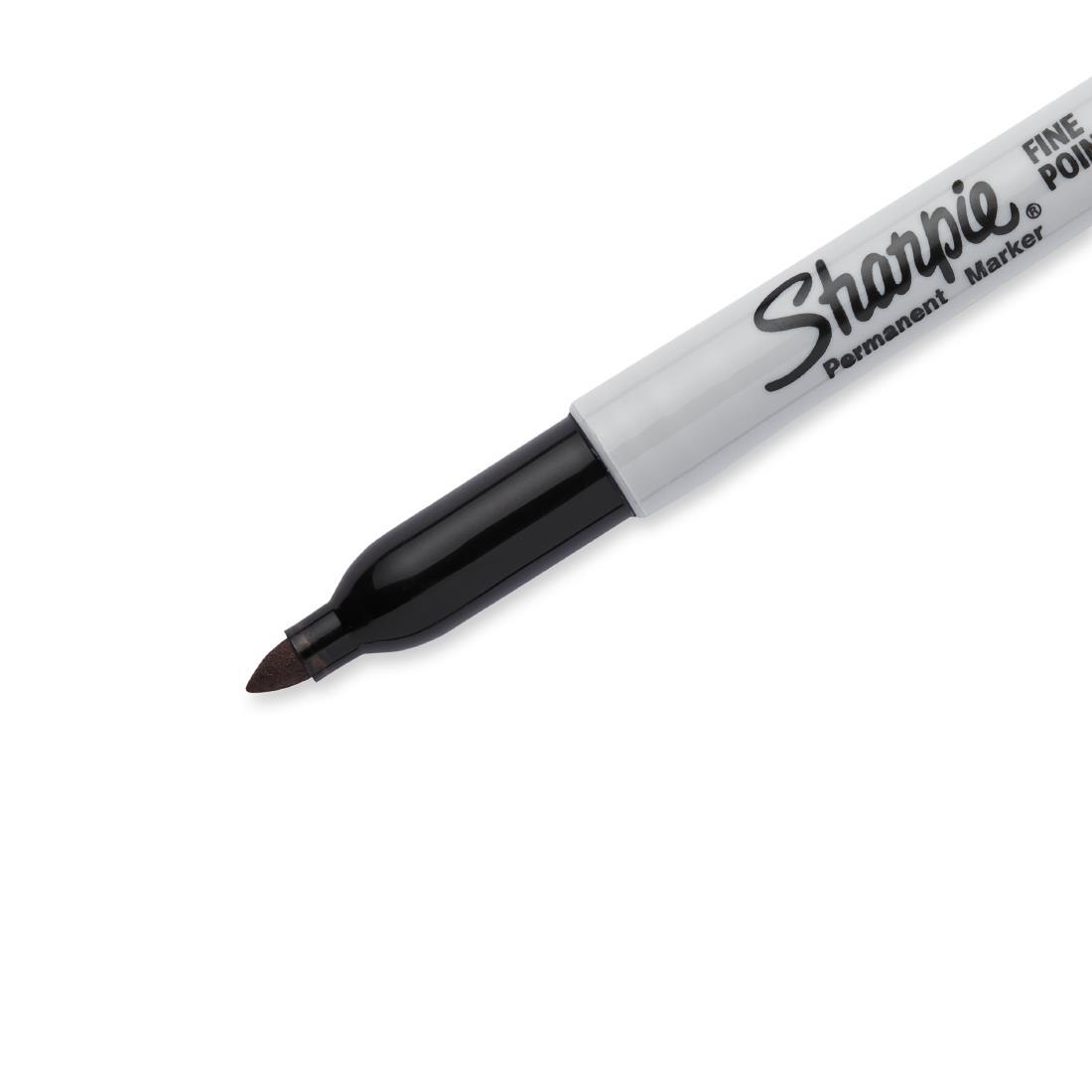 Sharpie Fine Permanent Marker Black (Pack of 12) - DE702  - 3