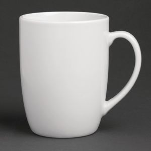 Royal Porcelain Classic White Mug 350ml (Pack of 12) - GT945  - 1