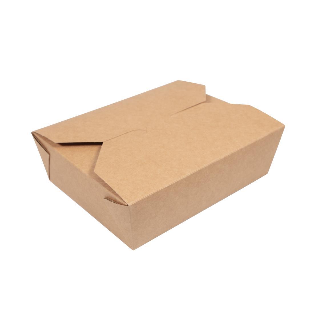 Vegware Compostable Paperboard Food Boxes No.5 1050ml / 37oz (Pack of 150) - GL859  - 1