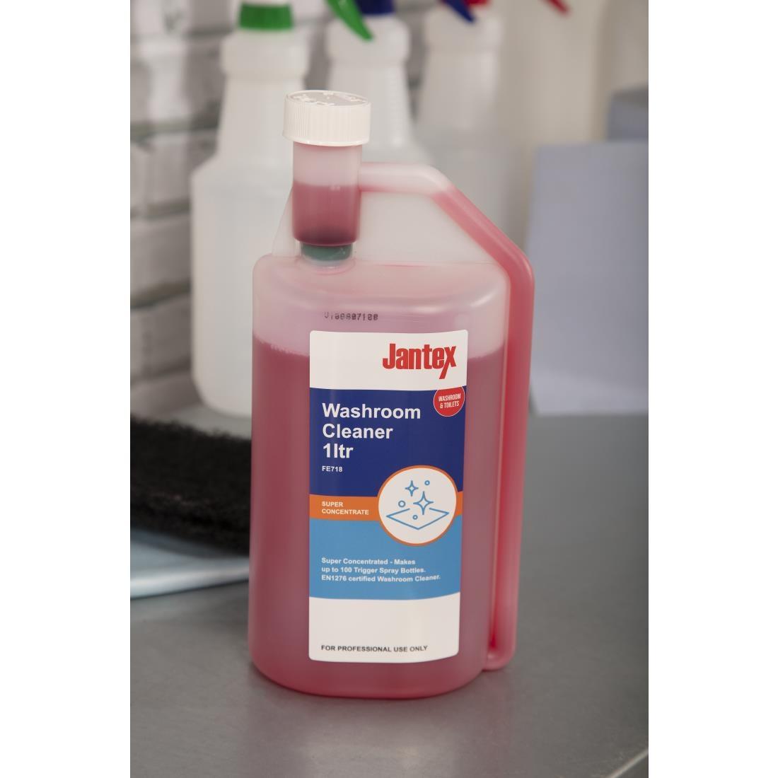 Jantex Washroom Cleaner Super Concentrate 1Ltr - FE718  - 6