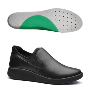 WearerTech Vitalise Slip On Shoe Black with Medium Insoles Size 46 - BB552-11  - 1