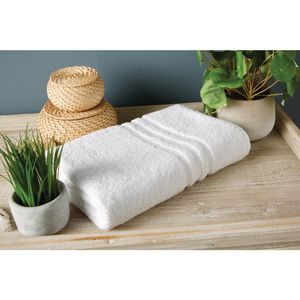 Eco Towel - White Bath Sheet - 100x150cm - HD220  - 1