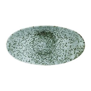 Churchill Mineral Oval Chef Plates Green 173 x 347mm (Pack of 6) - FA507  - 1