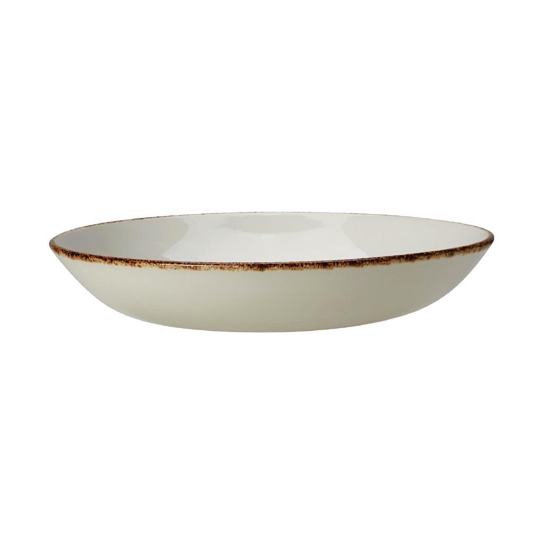 Steelite Brown Dapple Coupe Bowls 290mm (Pack of 6) - VV757  - 2