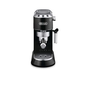 Delonghi Dedica Pump Espresso Coffee Maker with Milk Frother. Black EC685.BK - GN713  - 1