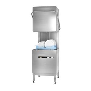 Hobart Ecomax Plus Pass Through Dishwasher H615SW with Water Softener & Install - DW265-IN  - 1