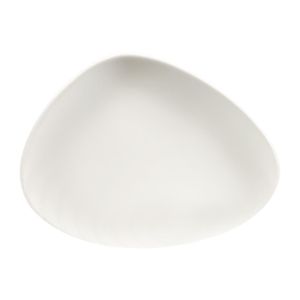 Churchill Chefs Plates Triangular Plates White 200mm (Pack of 12) - DY128  - 1