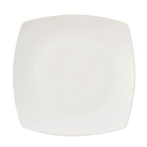 Utopia Titan Rounded Square Plates White 270mm (Pack of 6) - CW347  - 1