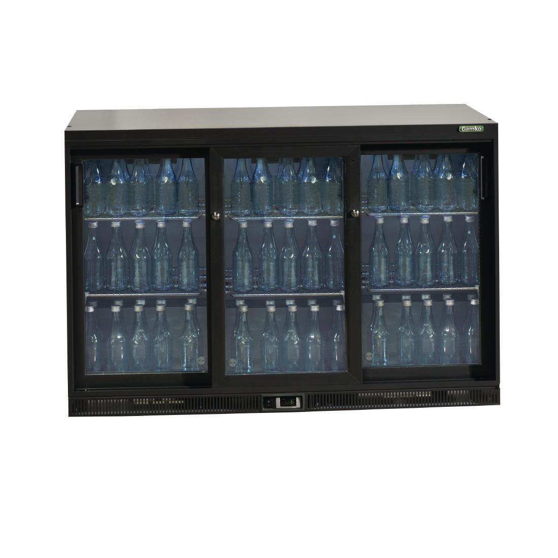 Gamko Bottle Cooler - Triple Sliding Door 315 Ltr - CE557  - 2