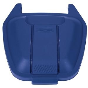Rubbermaid Mobile Container 100Ltr Blue Lid