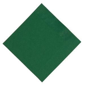 Duni Compostable Lunch Napkins Dark Green 330mm (Pack of 1000)