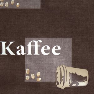 PVC Wipe Clean Cappuccino Table Cloth 35 x 35in