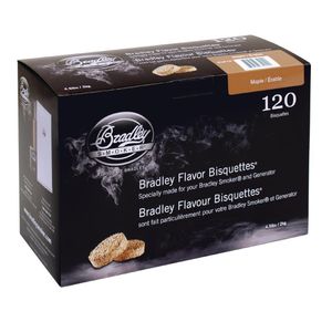Bradley Maple Bisquettes (Pack of 120)