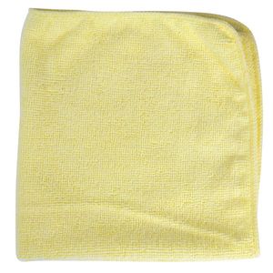Rubbermaid Pro Microfibre Cloth Yellow (Pack of 12)